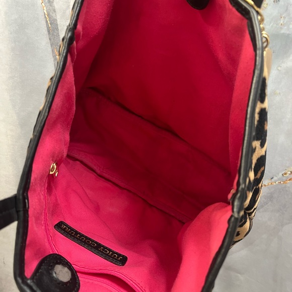 Juicy Couture Pammy Leopard Velour Bag - Picture 13 of 13